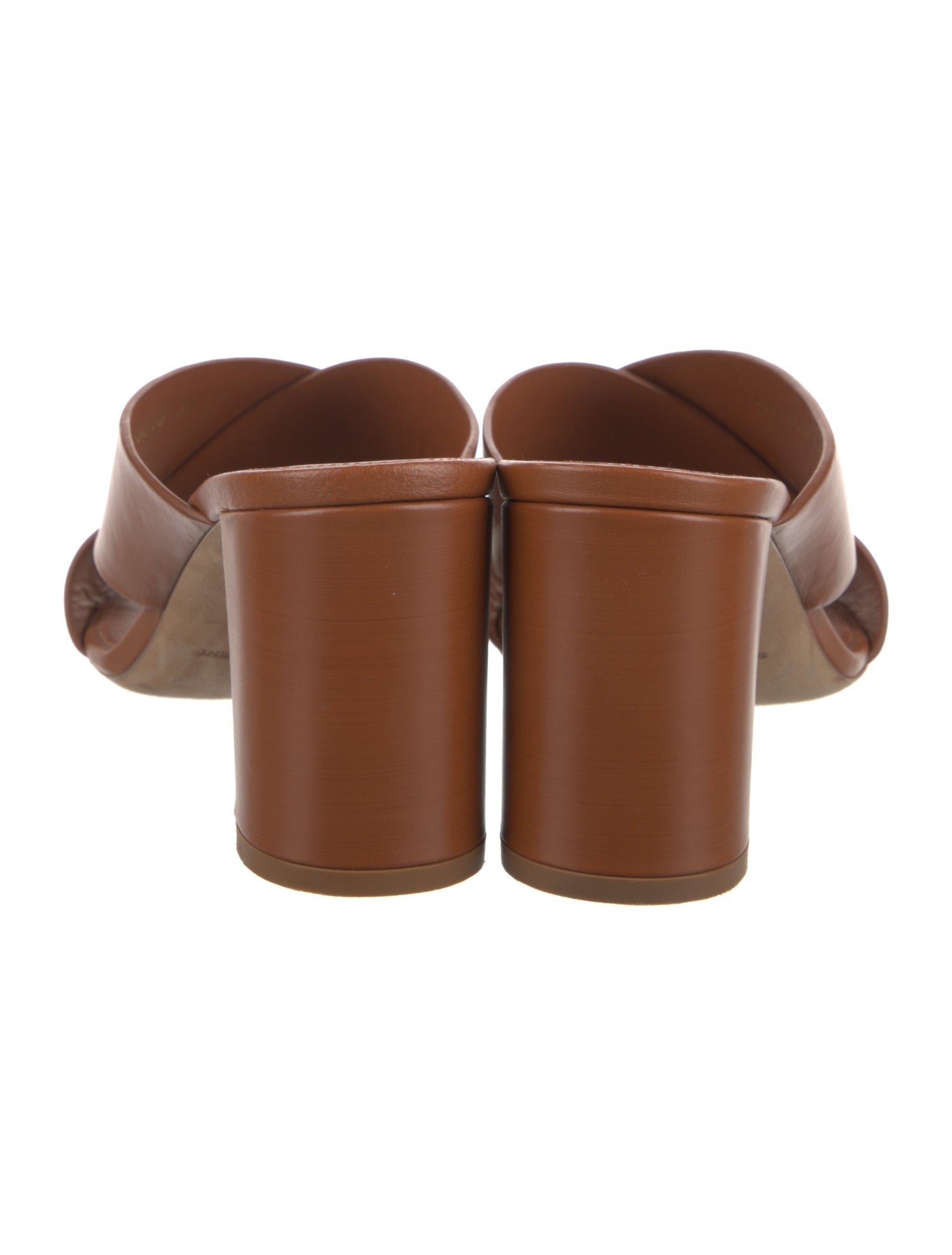 Saint Laurent Leather Slides